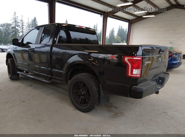 1FTEX1EP7HFC13114 2017 FORD F150 Black Tył lewy
