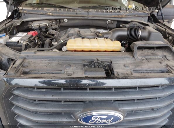 1FTEX1EP7HFC13114 2017 FORD F150 Black Widok z tyłu
