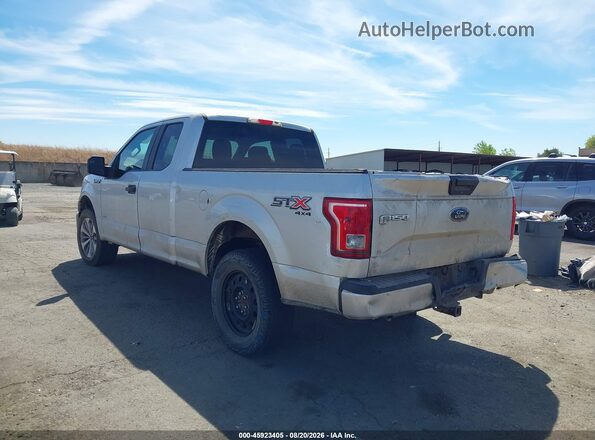 1FTEX1EP7HKD73419 2017 FORD F150 Gray უკანა მარცხენა
