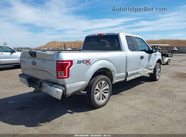 1FTEX1EP7HKD73419 2017 FORD F150 Gray უკანა მარჯვენა