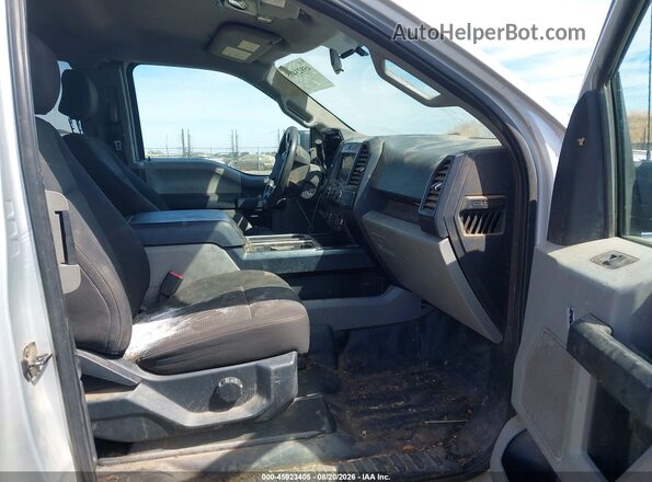 1FTEX1EP7HKD73419 2017 FORD F150 Gray წინა სალონის ხედი