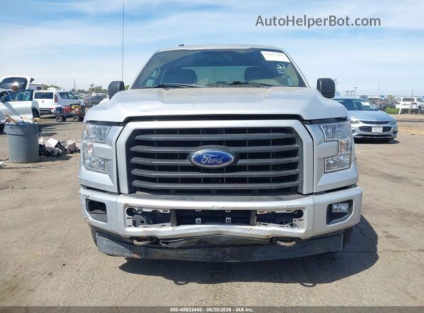 1FTEX1EP7HKD73419 2017 FORD F150 Gray წინა ხედი