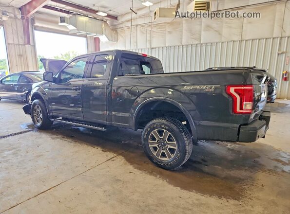 1FTEX1EP7HKE18486 2017 FORD F150 Gray Rear left