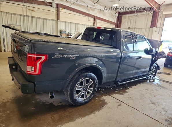 1FTEX1EP7HKE18486 2017 FORD F150 Gray Rear right