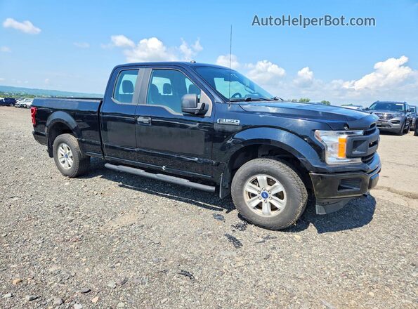 1FTEX1EP7JFB07865 2018 FORD F150 Black Առջևի աջ