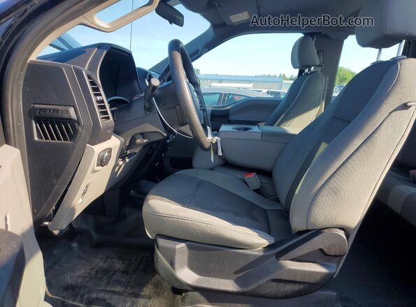 1FTEX1EP7JFB07865 2018 FORD F150 Black Սալոնի դիմացի տեսք