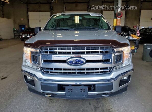 1FTEX1EP7JKD34075 2018 FORD F150 Gray Դիմացի տեսք