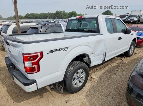 1FTEX1EP7KFA35809 2019 FORD F150 White Задня права чверть