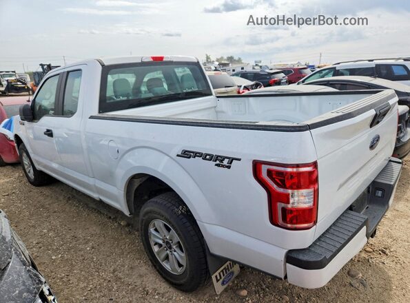 1FTEX1EP7KFA35809 2019 FORD F150 White Задня ліва чверть