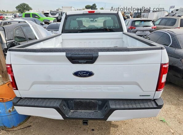 1FTEX1EP7KFA35809 2019 FORD F150 White Вид ззаду