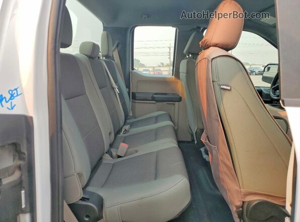 1FTEX1EP7KFA35809 2019 FORD F150 White Вид задніх сидінь