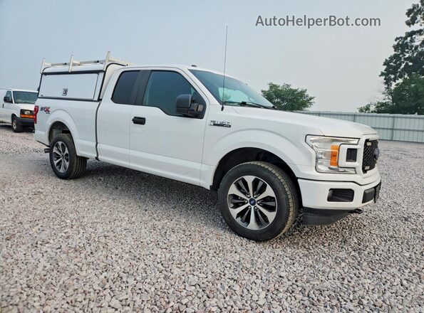 1FTEX1EP7KFA87327 2019 FORD F150 White Front right