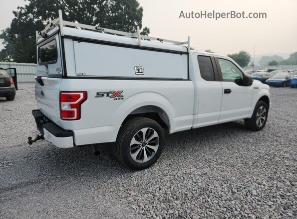 1FTEX1EP7KFA87327 2019 FORD F150 White 360 interior view