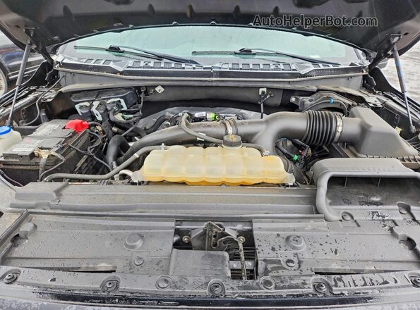 1FTEX1EP7LFB29674 2020 FORD F150 Black Rear interior view