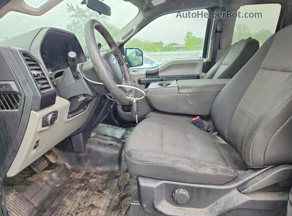 1FTEX1EP7LFB29674 2020 FORD F150 Black Front interior view