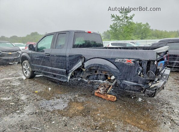 1FTEX1EP7LFB29674 2020 FORD F150 Black Rear left