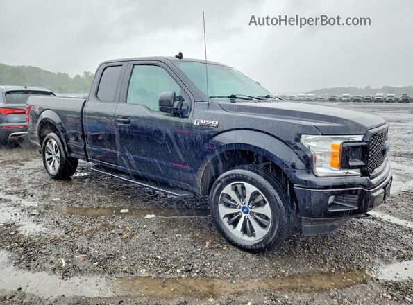 1FTEX1EP7LFB29674 2020 FORD F150 Black Front right