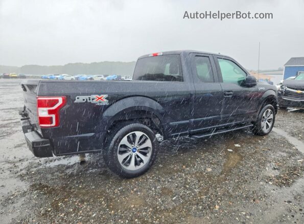 1FTEX1EP7LFB29674 2020 FORD F150 Black Rear right