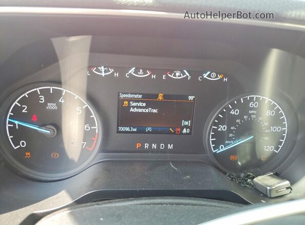 1FTEX1EP7MKD11416 2021 FORD F150 Red Widok zestawu wskaźników