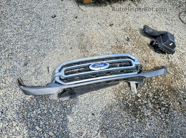 1FTEX1EP7PFA98075 2023 FORD F150 Gray Engine compartment view