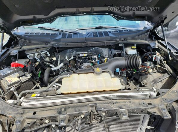 1FTEX1EP7PFA98075 2023 FORD F150 Gray Rear interior view