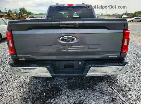 1FTEX1EP7PFA98075 2023 FORD F150 Gray Rear view