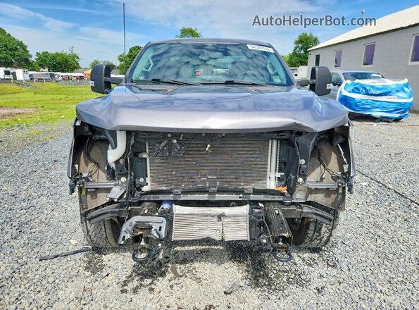 1FTEX1EP7PFA98075 2023 FORD F150 Gray Front view