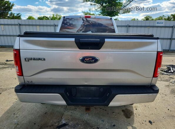 1FTEX1EP8HFA06344 2017 FORD F150 Silver Vista trasera