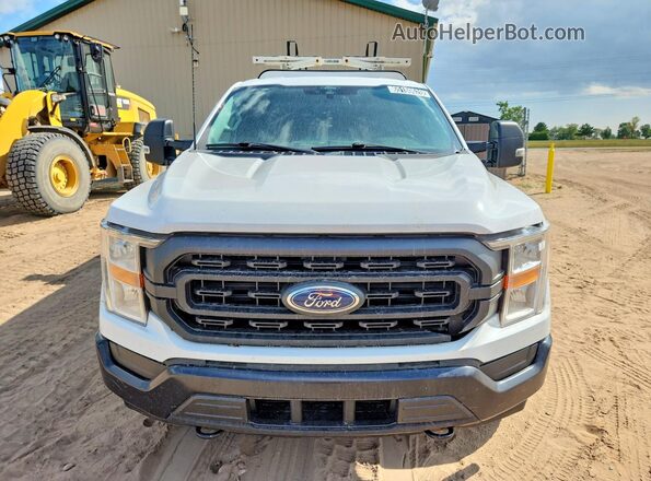 1FTEX1EP8MKE59140 2021 FORD F150 White Դիմացի տեսք