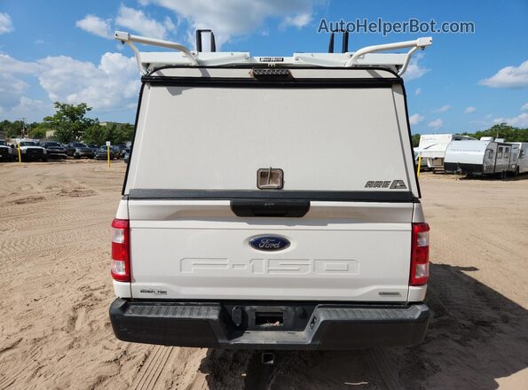 1FTEX1EP8MKE59140 2021 FORD F150 White 