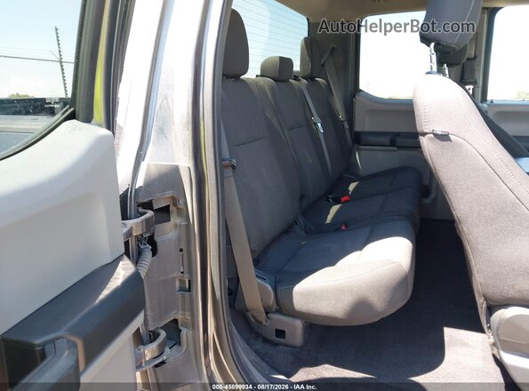 1FTEX1EP9HFC29329 2017 FORD F150 Gray Vista de la etiqueta del VIN