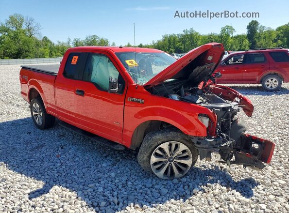 1FTEX1EP9HKE03150 2017 FORD F150 Red Przód prawy