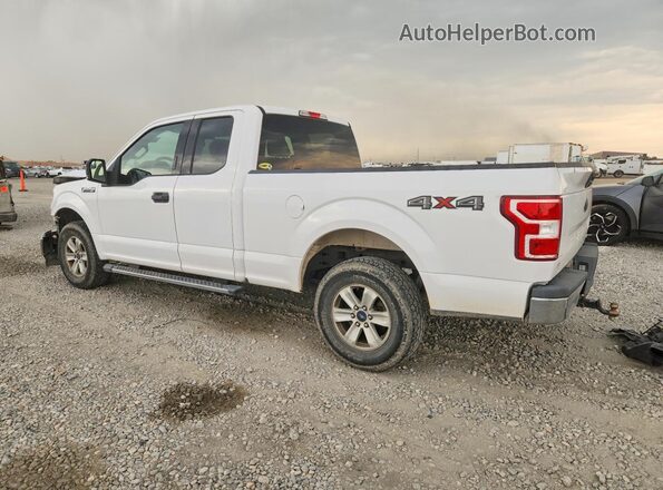 1FTEX1EP9JKC95005 2018 FORD F150 White უკანა მარცხენა