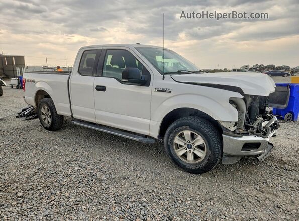 1FTEX1EP9JKC95005 2018 FORD F150 White წინა მარჯვენა