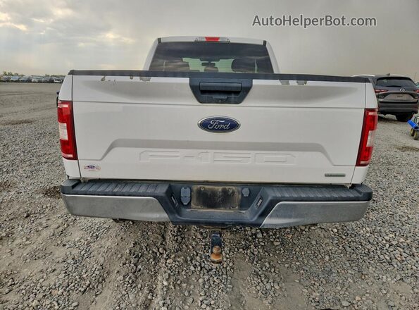 1FTEX1EP9JKC95005 2018 FORD F150 White უკანა ხედი