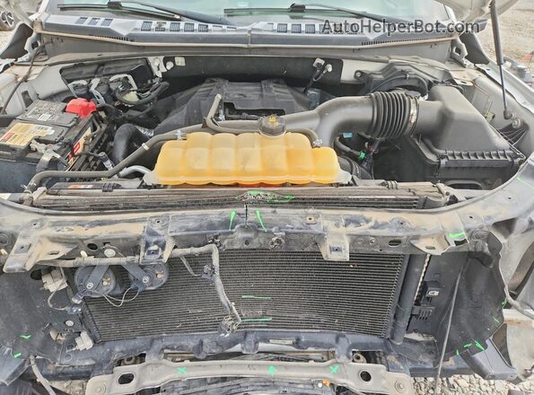 1FTEX1EP9JKC95005 2018 FORD F150 White უკანა სალონის ხედი