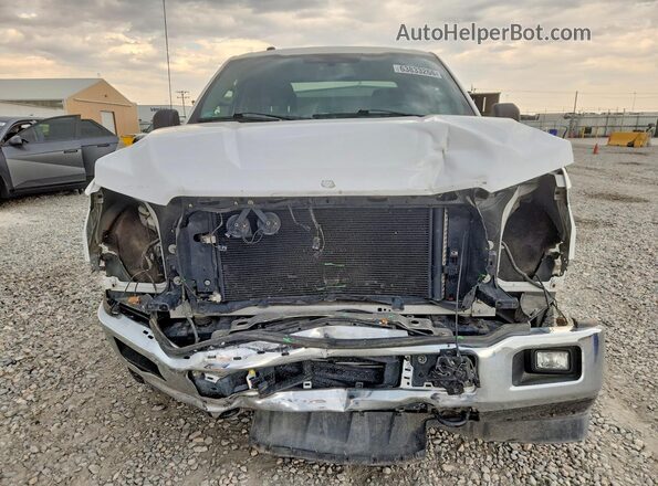 1FTEX1EP9JKC95005 2018 FORD F150 White წინა ხედი