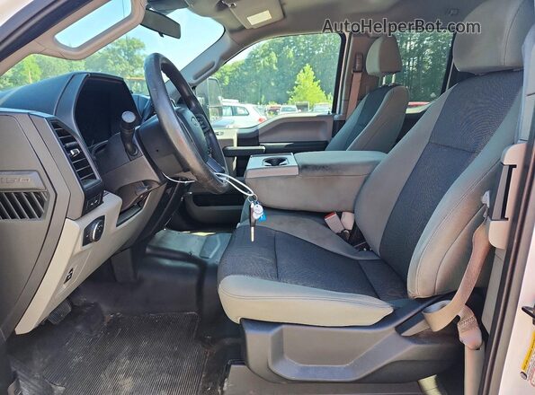 1FTEX1EP9LFB71232 2020 FORD F150 White Vista interior delantera