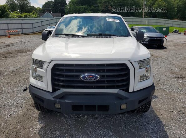 1FTEX1EPXGFB09313 2016 FORD F150 White Front view