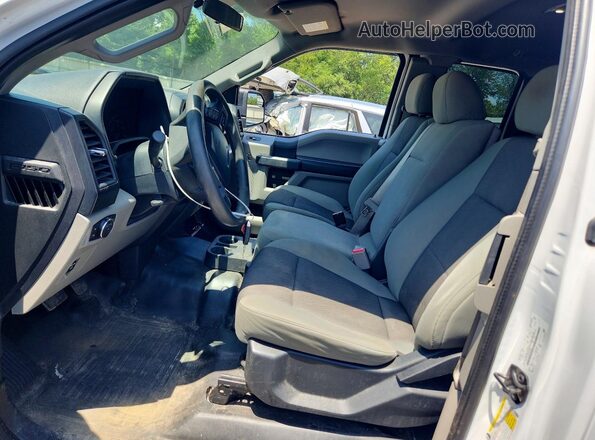 1FTEX1EPXGFB35622 2016 FORD F150 Белый Вид салона спереди