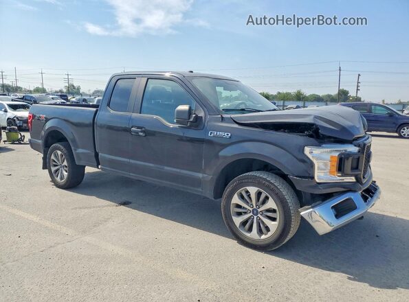1FTEX1EPXJKF40992 2018 FORD F150 Black Առջևի աջ