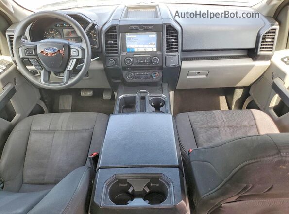 1FTEX1EPXJKF40992 2018 FORD F150 Black Առջևի վահանակի տեսք