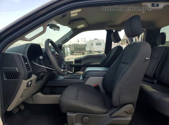 1FTEX1EPXJKF40992 2018 FORD F150 Black Սալոնի դիմացի տեսք