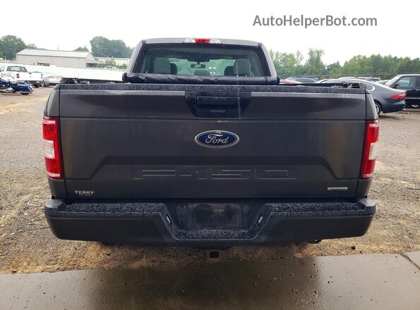 1FTEX1EPXKKC64105 2019 FORD F150 Gray Rear view