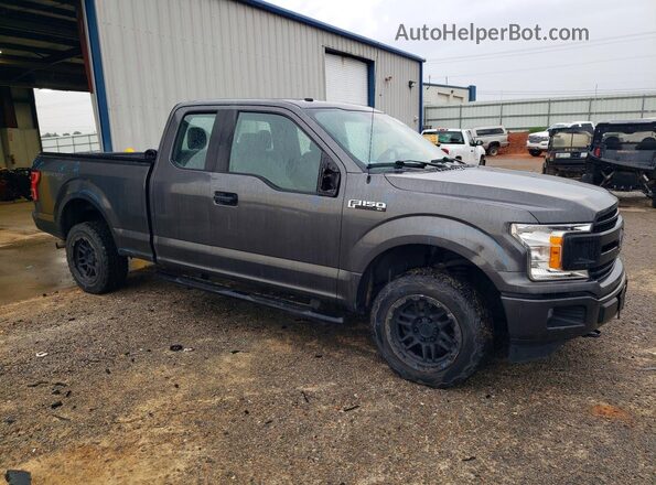 1FTEX1EPXKKC64105 2019 FORD F150 Gray Front right