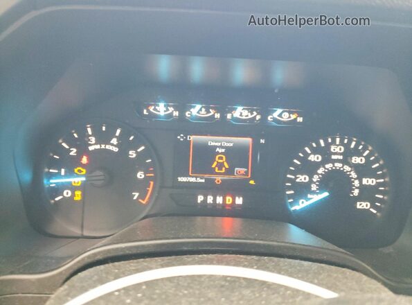 1FTEX1EPXKKC64105 2019 FORD F150 Gray Instrument cluster view