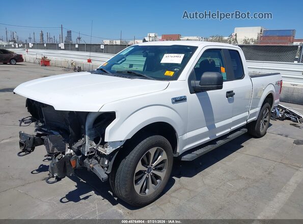 1FTEX1EPXLKD76629 2020 FORD F150 White Առջևի ձախ երեք քառորդ տեսարան