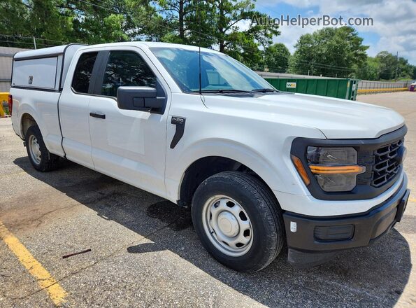 1FTEX1K5XRKD92437 2024 FORD F150 White Delantero derecho