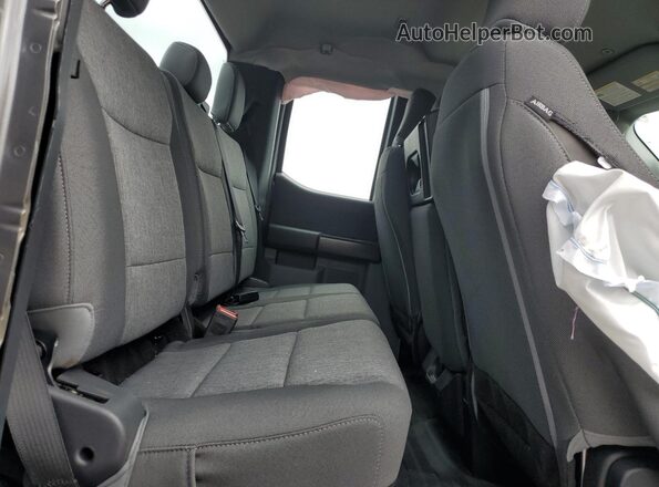 1FTEX1LP2RKE09456 2024 FORD F150 Gray Вид задніх сидінь