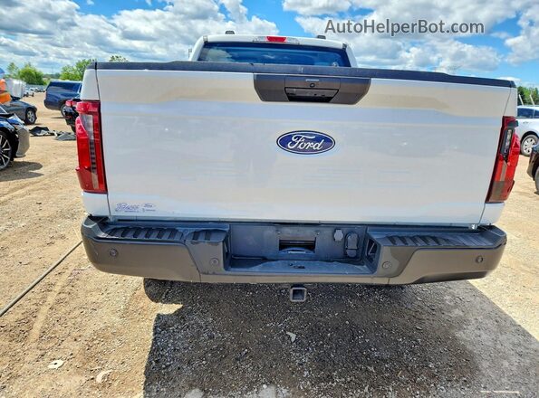 1FTEX1LP6RKD14219 2024 FORD F150 White Вид ззаду